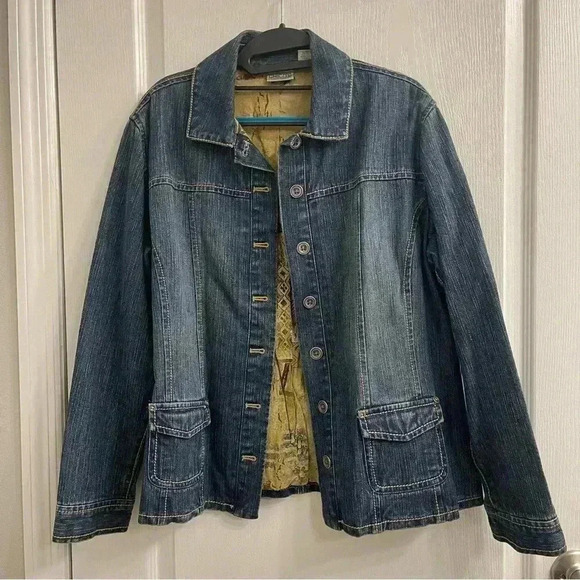 Chico's Jackets & Blazers - Chico’s Lined Denim Jacket